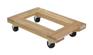 HARDWOOD DOLLY OPEN DECK 0.9K LB 16 X 24